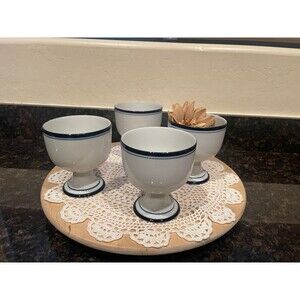 4 Dansk Bistro Pedestal glasses